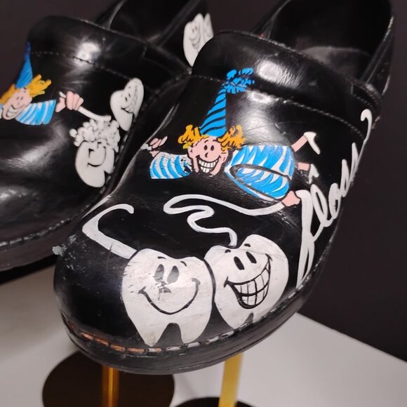 Sanita Tooth Fairy Danish Professional Clogs Women's Size 39/8.5 - Picture 4 of 14